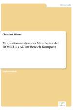 Motivationsanalyse der Mitarbeiter der DOMCURA AG im Bereich Komposit af Christine Zillmer
