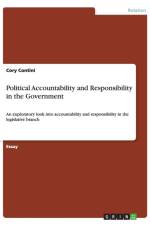 Political Accountability and Responsibility in the Government af Cory Contini