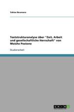 Textstrukturanalyse uber Zeit, Arbeit und gesellschaftliche Herrschaft von Moishe Postone af Tobias Neumann