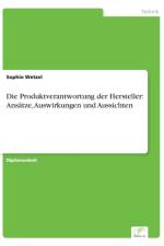Produktverantwortung der Hersteller af Sophie Wetzel