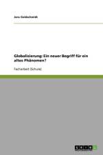 Globalisierung af Jens Goldschmidt