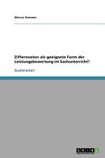 Ziffernnoten als geeignete Form der Leistungsbewertung im Sachunterricht? af Marcus Sommer