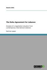 Doha Agreement for Lebanon af Natalie Zufle