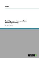 Beteiligungen als wesentliche Betriebsgrundlage af Hung Le