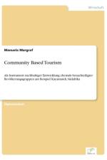 Community Based Tourism af Manuela Margraf
