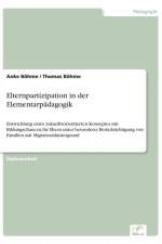 Elternpartizipation in der Elementarpadagogik af Anke Boehme