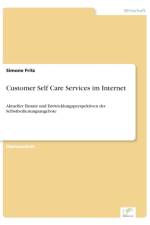 Customer Self Care Services im Internet af Simone Fritz