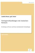 Vertragsverhandlungen mit russischen Partnern af Geb Detzel Ludmila Riewe