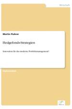 Hedgefonds-Strategien af Martin Fluhrer