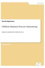 Offshore Business Process Outsourcing af Gerald Oppenauer