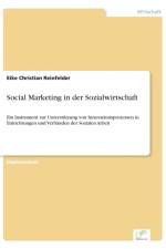 Social Marketing in der Sozialwirtschaft af Eike Christian Reinfelder