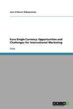 Euro Single Currency af Jules Miller