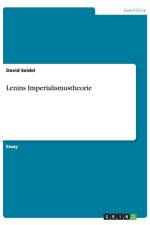 Lenins Imperialismustheorie af David Seidel