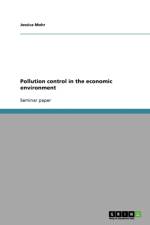Pollution control in the economic environment af Jessica Mohr