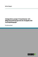 Integration junger Erwachsener mit Migrationshintergrund als Aufgabe der Sozialpadagogik af Britta Siegert