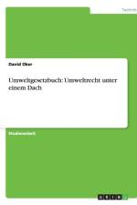 Umweltgesetzbuch af David Oker
