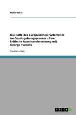 Rolle des Europaischen Parlaments im Gesetzgebungsprozess - Eine kritische Auseinandersetzung mit George Tsebelis af Malte Nelles