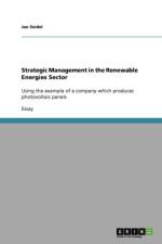 Strategic Management in the Renewable Energies Sector af Jan Seidel