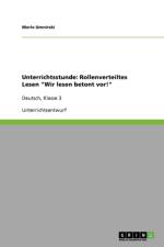 Unterrichtsstunde af Merle Umnirski