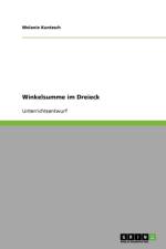Winkelsumme Im Dreieck af Melanie Kuntzsch