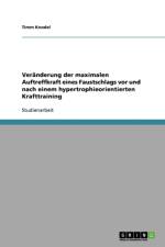 Veranderung der maximalen Auftreffkraft eines Faustschlags vor und nach einem hypertrophieorientierten Krafttraining af Timm Knodel
