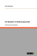 Metapher im Bedeutungswandel af Eleni Stefanidou
