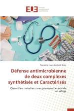 D fense Antimicrobienne de Deux Complexes Synth tis s Et Caract ris s af Ninla-P