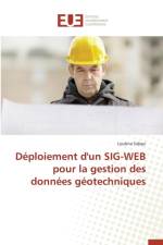 Deploiement d'Un Sig-Web Pour La Gestion Des Donnees Geotechniques af Sidqui-L