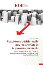 Plateforme D cisionnelle Pour Les Achats Et Approvisionnements af Rafya-A