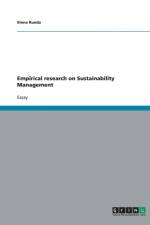 Empirical research on Sustainability Management af Elena Rueda