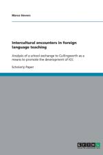 Intercultural encounters in foreign language teaching af Marco Sievers