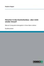 Hinunter in Den Kaninchenbau - Aber Nicht Wieder Hinauf! af Stephan Happel