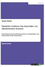 Hausliche Gefahren. Das Sturzrisiko von alleinlebenden Senioren af Ariane Schenk