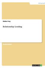 Relationship Lending af Sonke Frey