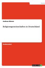 Religionsgemeinschaften in Deutschland af Andreas Bönner