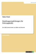 Handlungsempfehlungen fur Fuhrungskrafte af Tobias Fritsch