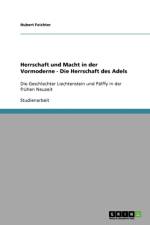 Herrschaft und Macht in der Vormoderne - Die Herrschaft des Adels af Hubert Feichter