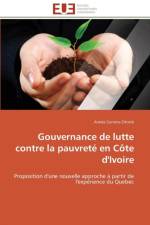 Gouvernance de Lutte Contre La Pauvret En C te d'Ivoire af Ottroh-A