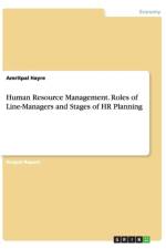 Human Resource Management. Roles of Line-Managers and Stages of HR Planning af Amritpal Hayre