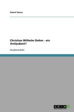 Christian Wilhelm Dohm - ein Antijudaist? af Daniel Sosna
