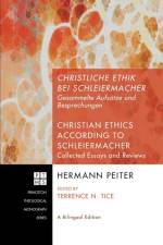 Christliche Ethik Bei Schleiermacher af Hermann Peiter