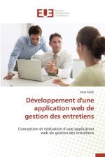 D veloppement d'Une Application Web de Gestion Des Entretiens af Kallel-A