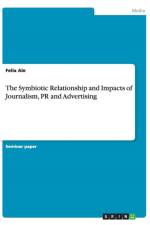 Symbiotic Relationship and Impacts of Journalism, PR and Advertising af Felix Ale