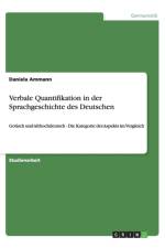 Verbale Quantifikation in Der Sprachgeschichte Des Deutschen af Daniela Ammann