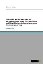 Interessen, Rechte, Pflichten der Vertragsparteien sowie Vertragsrisiken und Moeglichkeiten der Beendigung beim Entsendungsvertrag af Katharina Zering