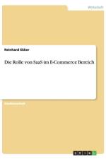 Die Rolle von SaaS im E-Commerce Bereich af Reinhard Ekker