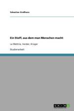 Stoff, Aus Dem Man Menschen Macht af Sebastian Grohans