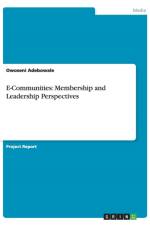 E-Communities af Owoseni Adebowale