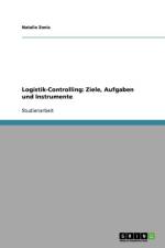Logistik-Controlling af Natalie Zonis