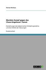 Marduks Kampf gegen das Chaos-Ungeheuer Tiamat af Florian Illerhaus